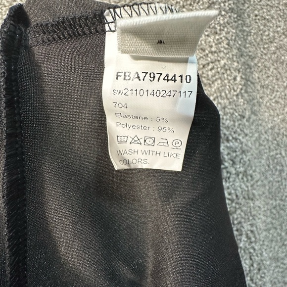 NWOT Adjustable Strapless Sweetheart Neck Stretchy Jumpsuit Size Medium - Picture 6 of 6